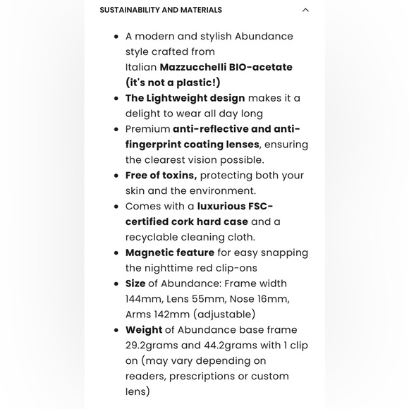 Vivarays Abundance Evening Blue Light Blockers Magnifier Reader NWOT - Picture 14 of 14